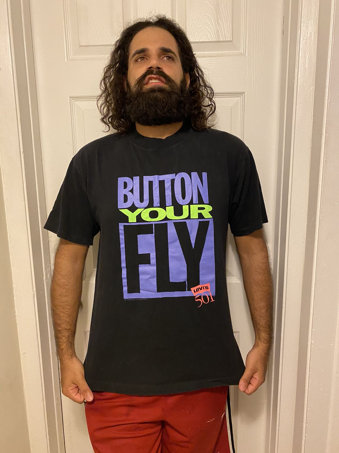 Vintage Levi’s button your fly shirt