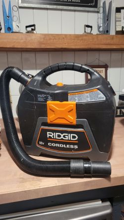 Rigid 18v wet/dry vac