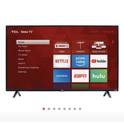 TCL 49” CLASS 3-SERIES FHD LED ROKU SMART TV - 49S325