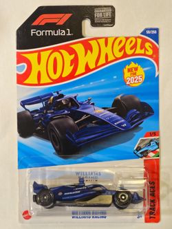 HOT WHEELS  FORMULA 1  . TRACK ACES .  WILLIAMS RACING .