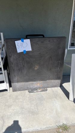 Gray Square counter table