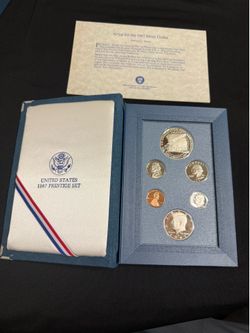 1987 S Prestige Set Mint State