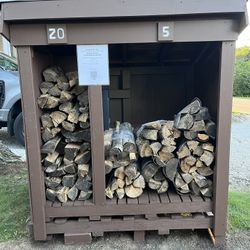 $5 Firewood Bundles & Loose Stack Section $20