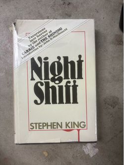 Vintage Stephen King Night Shift Hardcover Doubleday 1978 With Dust Jacket