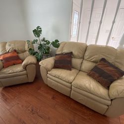 Loveseat And Lounge Chair Couch Set