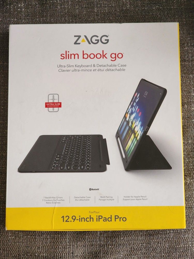 ZAGG Slim Book Go 12.9in. IPad Pro