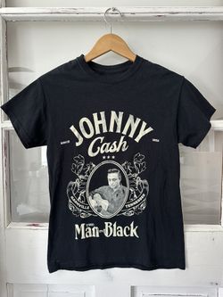 Johnny Cash 'The Man in Black' T-shirt- Size Small