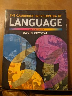 The Cambridge Encyclopedia of Language