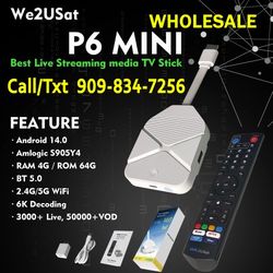 WE2USAT P6 MINI VSEEBOX BRAND NEW - AUTHORIZED DEALER - 1 YEARÂ WARRANTY SUPERBOX