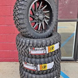 Christmas Special Mudster Off Road Wheels 33s Mud Or All Terrain Tires Package Deal $1595 OTD! Free INSTALL!