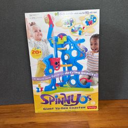 Rare Fisher-Price Spinnyos Giant Yo-ller Coaster Complete w/ Original Box