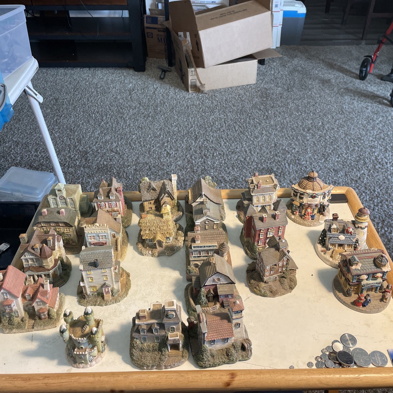 Mixed Lot of 22 Cottages Cornwall Cottage Liberty Falls Crystal Falls Village