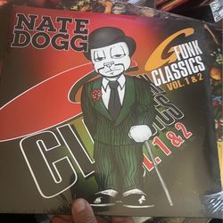 Nate Dogg G-Funk Classics Vol 1 & 2 vinyl Records NEW