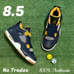 Size 8 Air Jordan 4 Retro “Dunk from Above”