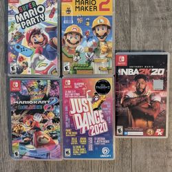 Nintendo Switch Games for Sale, Mario Kart 8 Deluxe, Super Mario Party + More