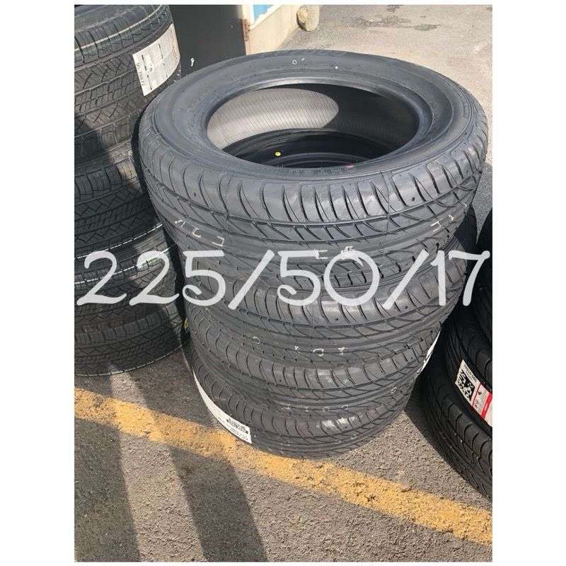 New tires for sale 225/50/17 MASTERCRAFT $365 all four free installation and balancing