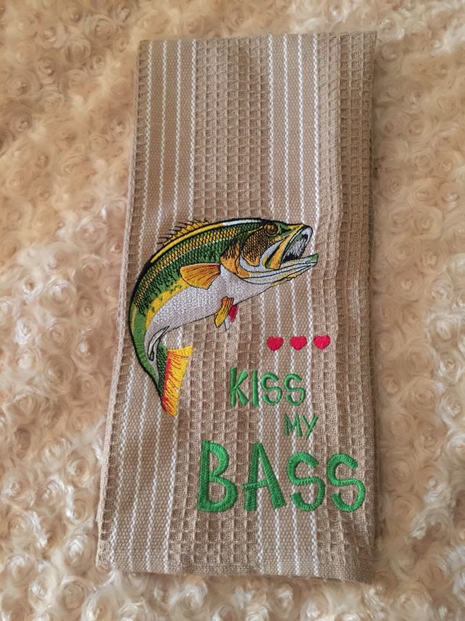 Embroidered kitchen towels
