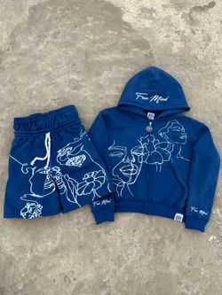 Rare streetwear ETC set blue