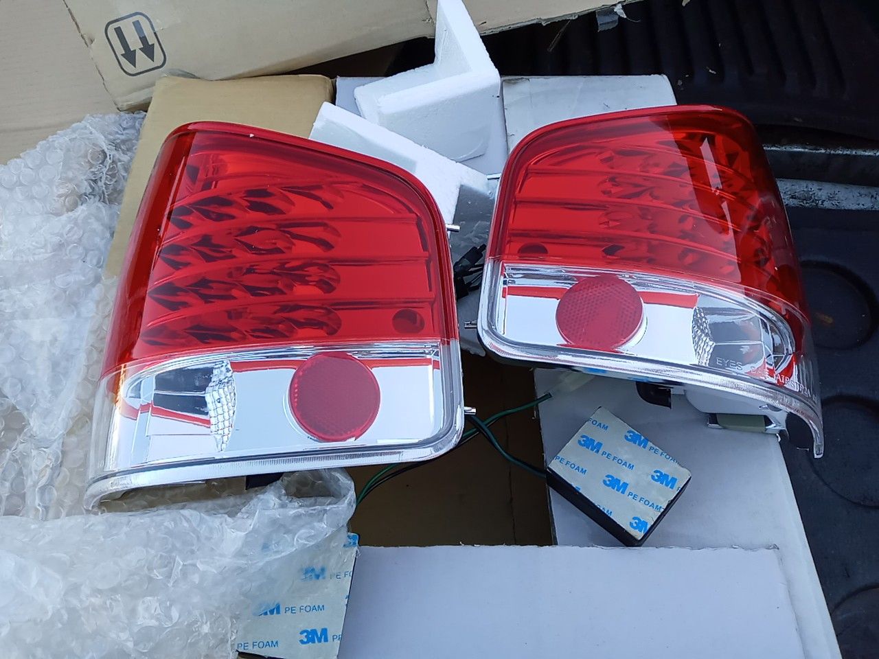 LED Tail lights for a Chevy S10 from 94 to 03