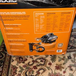 Rigid 6 Gallon Air Compressor 