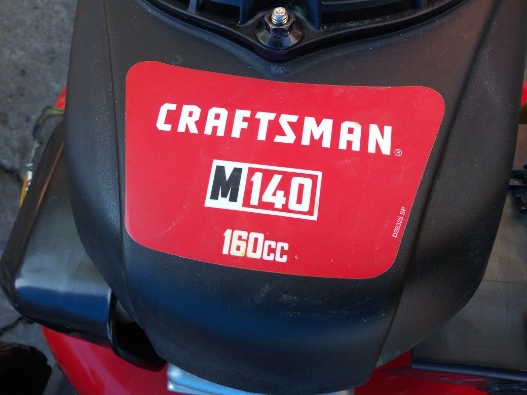 Craftsman m140 160cc lawnmower