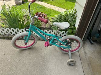 Liv Girls 16” Bike with Training Wheels – Great Condition