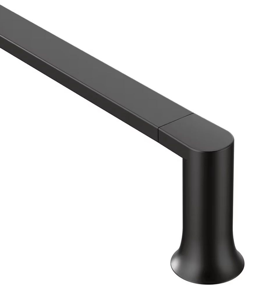 Moen Genta LX 24” Towel Bar - Matte Black