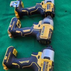 Dewalt Impacts Drills  Tools Only ""Price For Each One  Like New Conditions  $75