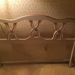 Mirror And Double Bed Frame- No Dresser