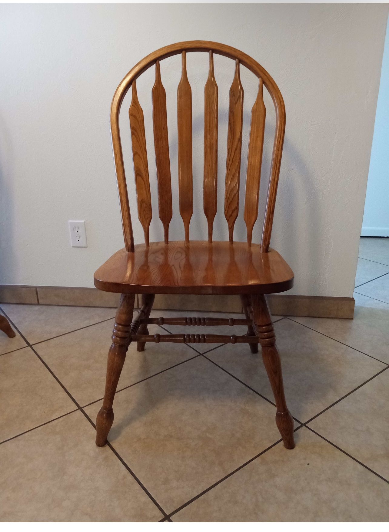 (6) Wooden Chairs For Sale