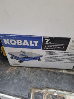 7inch Tile Saw ONLY USED ONCE