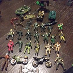 Great Lot Army Toys Action Figures And More