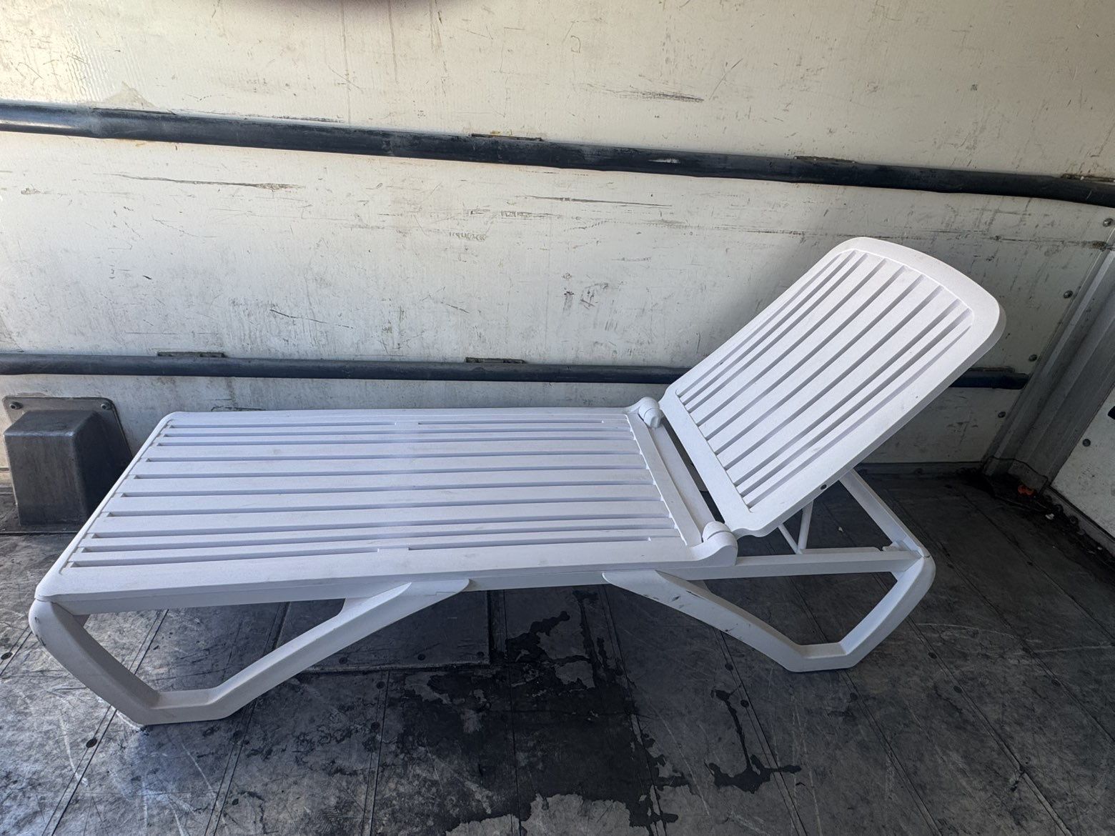 Plastic Pool Lounge Chair For Sale