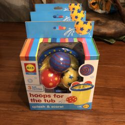 Alex Bath 3 Ball Squirters Hoops For The Tub