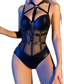 Women's sexy crisscross-neck lingerie S