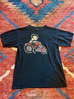 Betty Boop Biker Graphic T-Shirt