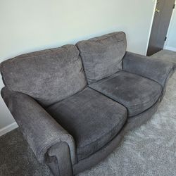 Charcoal Black Couch