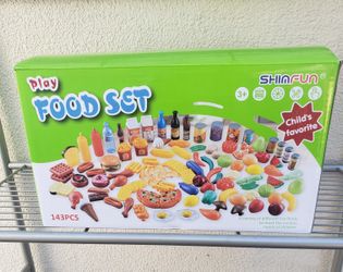 Play Food Set, 143 Pieces 