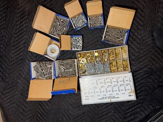 Mixed Hardware Lot – Bolts, Nuts, Screws, Washers
