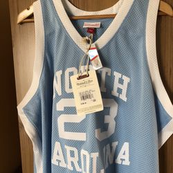 Mitchell And Ness Michael Jordan NCAA North Carolina Jersey Size 2XL (52) NEW