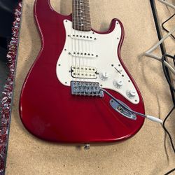 Affinity Strat Red Guitar