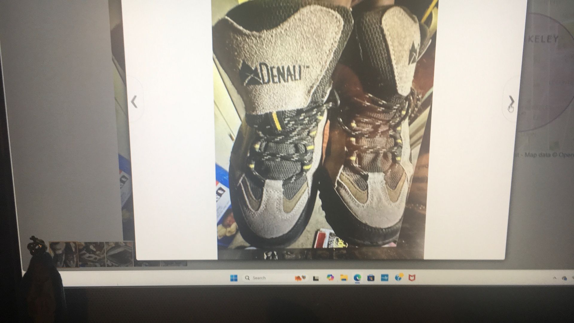 A Used-pair Of Hiking Denali Women’s Boots (Size 7 and a Half)