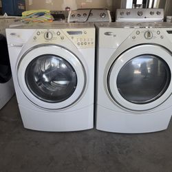 Whirlpool Duet Washer And Gas Dryer Working 3 Month Warranty We Deliver 