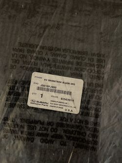 2013 - 2017 Subaru CrossTrek XV OEM Factory Floor Mats Mat Set 