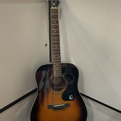 Epiphone PR-150 Acoustic Vintage Sunburst Guitar