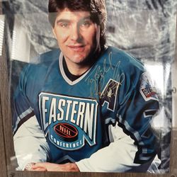 BOSTON BRUINS RAY BOURQUE AUTOGRAPHED PHOTO