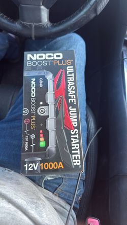 NOCO BOOST PLUS jumper cables
