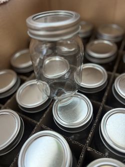 Pint Mason Jars, Canning Jars, New 10 Dozens