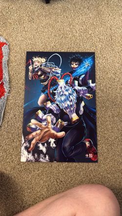 MHA league of villains poster