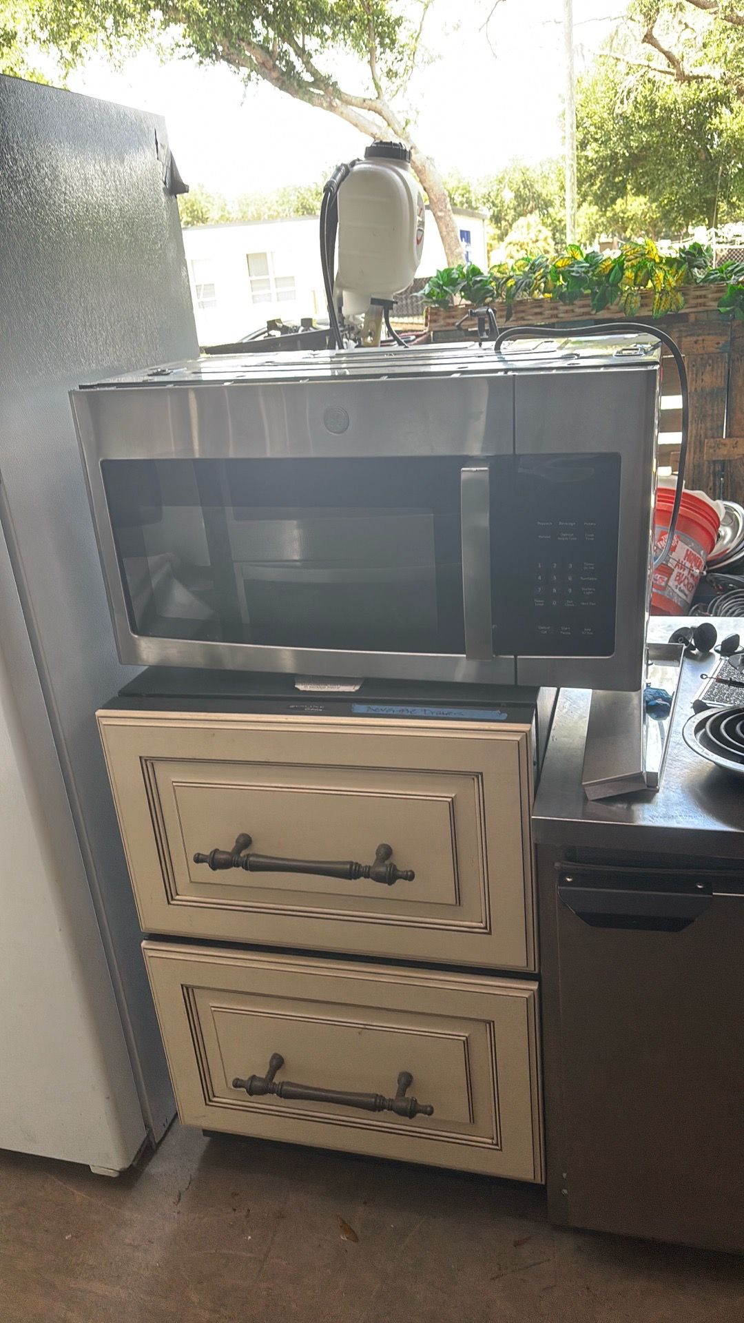 $99 average drawers for over the range Microwave